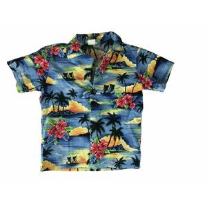 Hanalea Kid's Hawaii Tropical Hawaiian Shirt Short